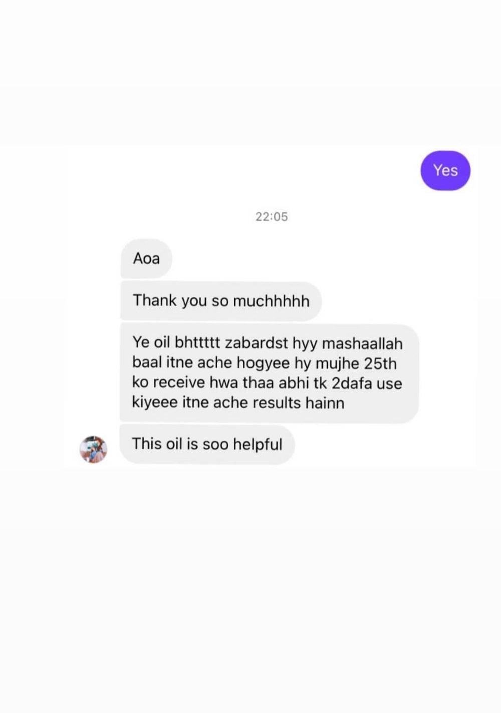 Customer review