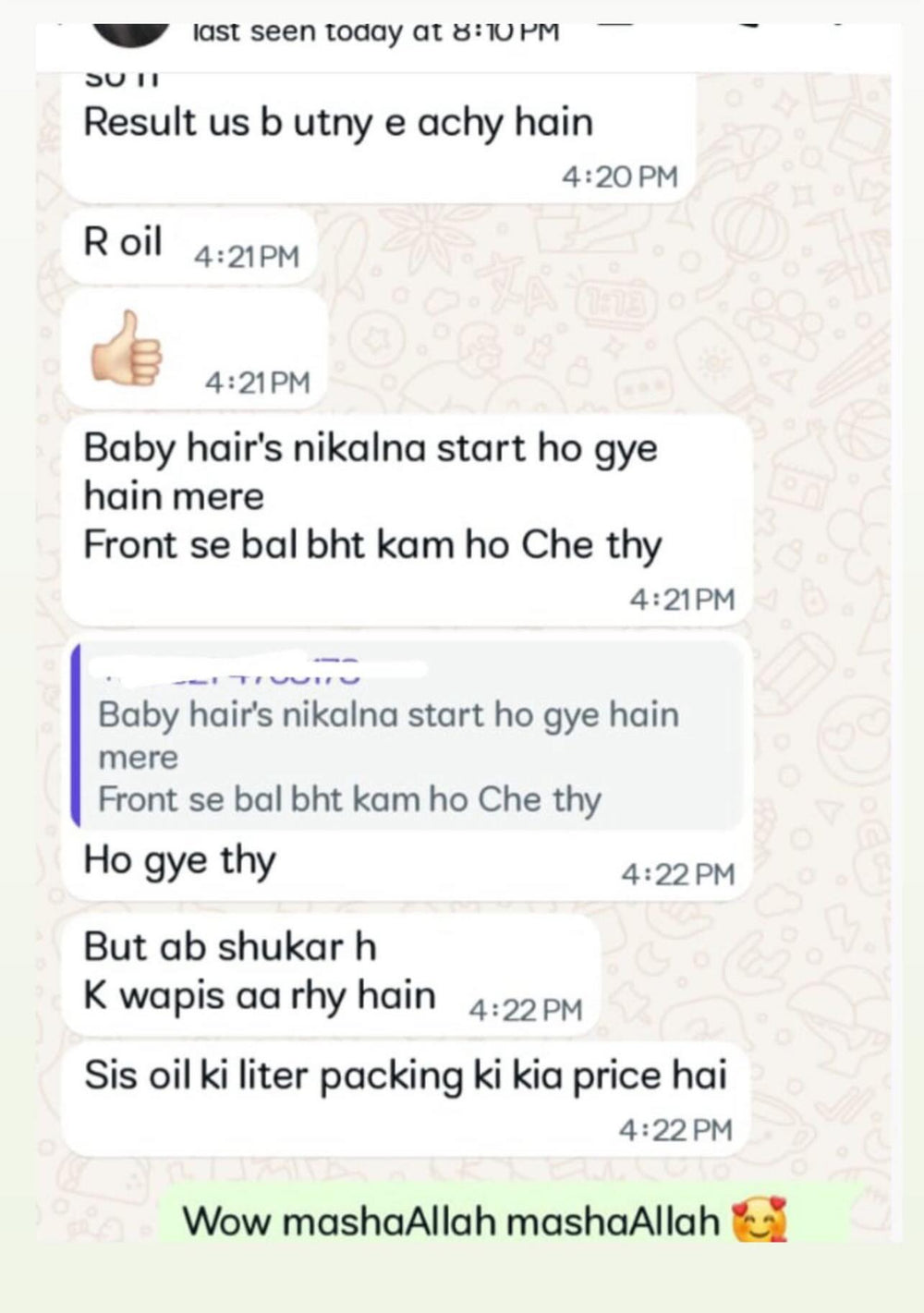 Customer review